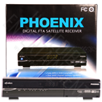 NEW NFUSION PHONIX FTA SATELLITE RECEIVER NETWORK PVR MADE IN KOREA 